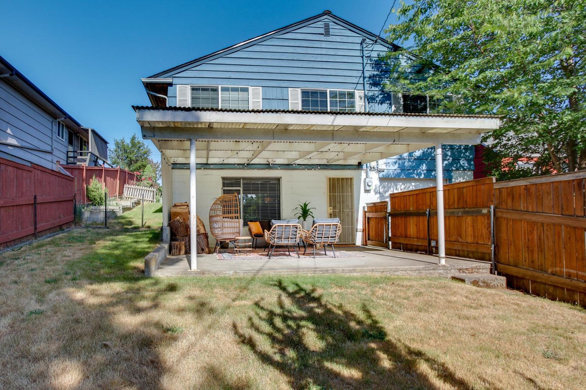 Updated Tacoma Home With Fire Pit! Kültér fotó